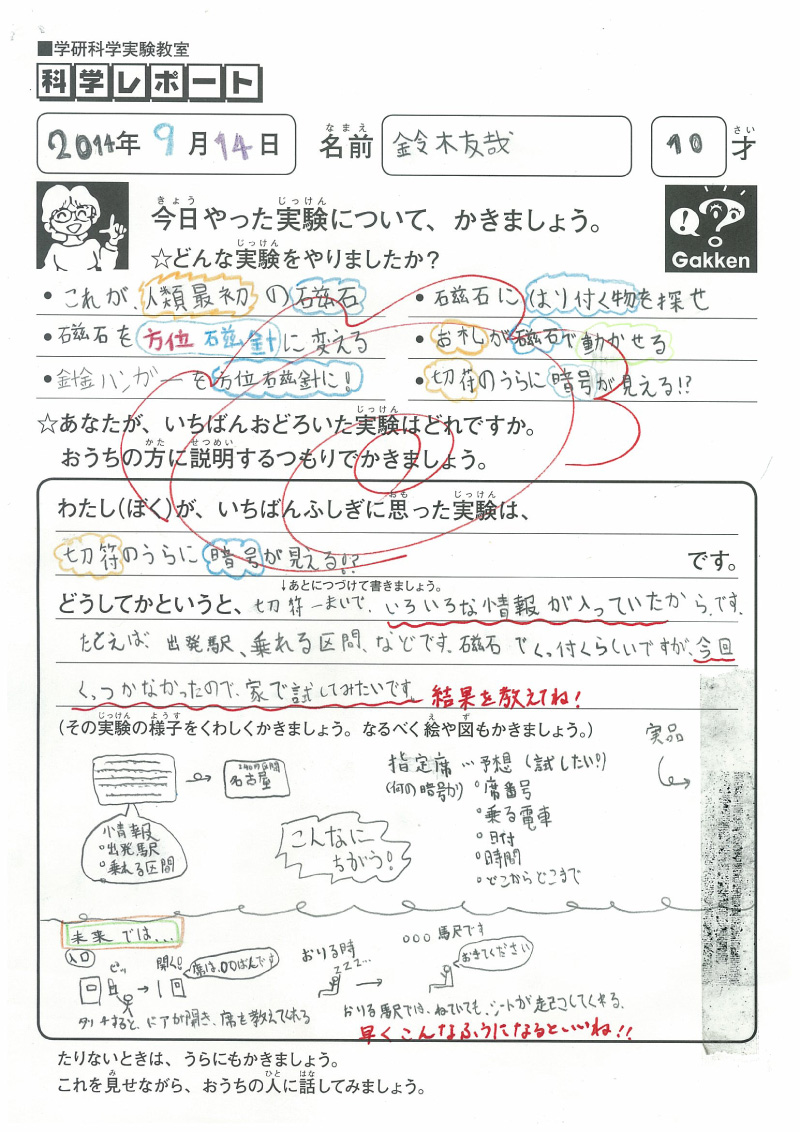 鈴木 友哉さん 5年生