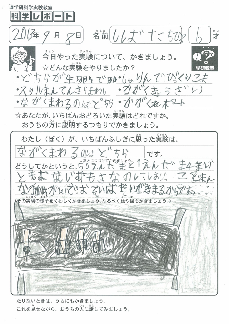 柴田 千寛さん 1年生