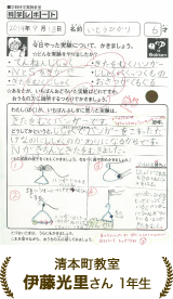 伊藤 光里さん 1年