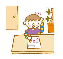 先に提出した教材の間違いを直して再提出する。