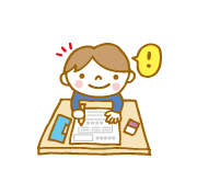 自習の習慣付けを行います。