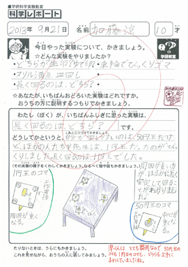 加藤 涼さん 4年生